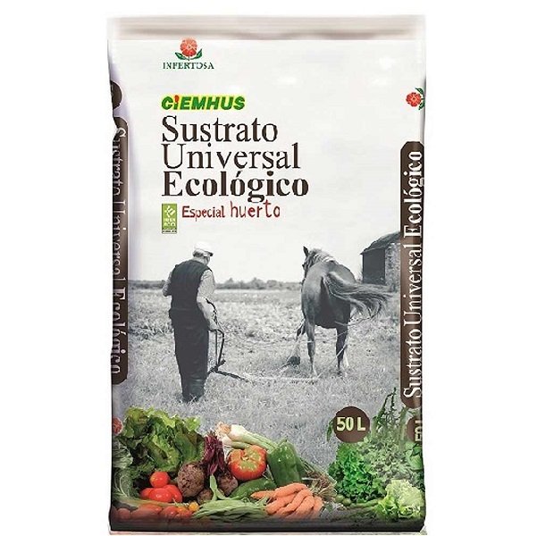 CIEMHUS SUSTRATO UNIVERSAL ECOLÓGICO 50 L