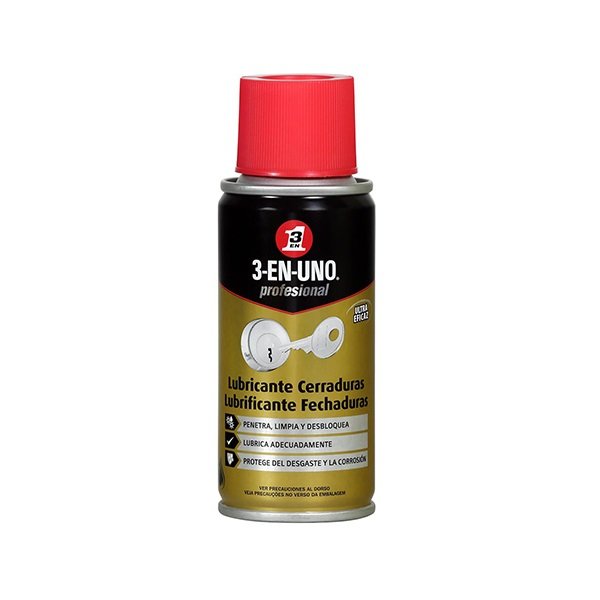 LUBRICANTE CERRADURAS "3 EN 1" 100 ML